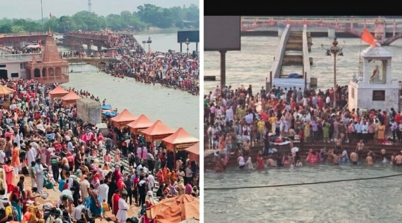 बुद्ध पूर्णिमा पर हरिद्वार में उमड़ा आस्था का सैलाब, “हर-हर गंगे” के जयघोष से गूंजे गंगा घाट